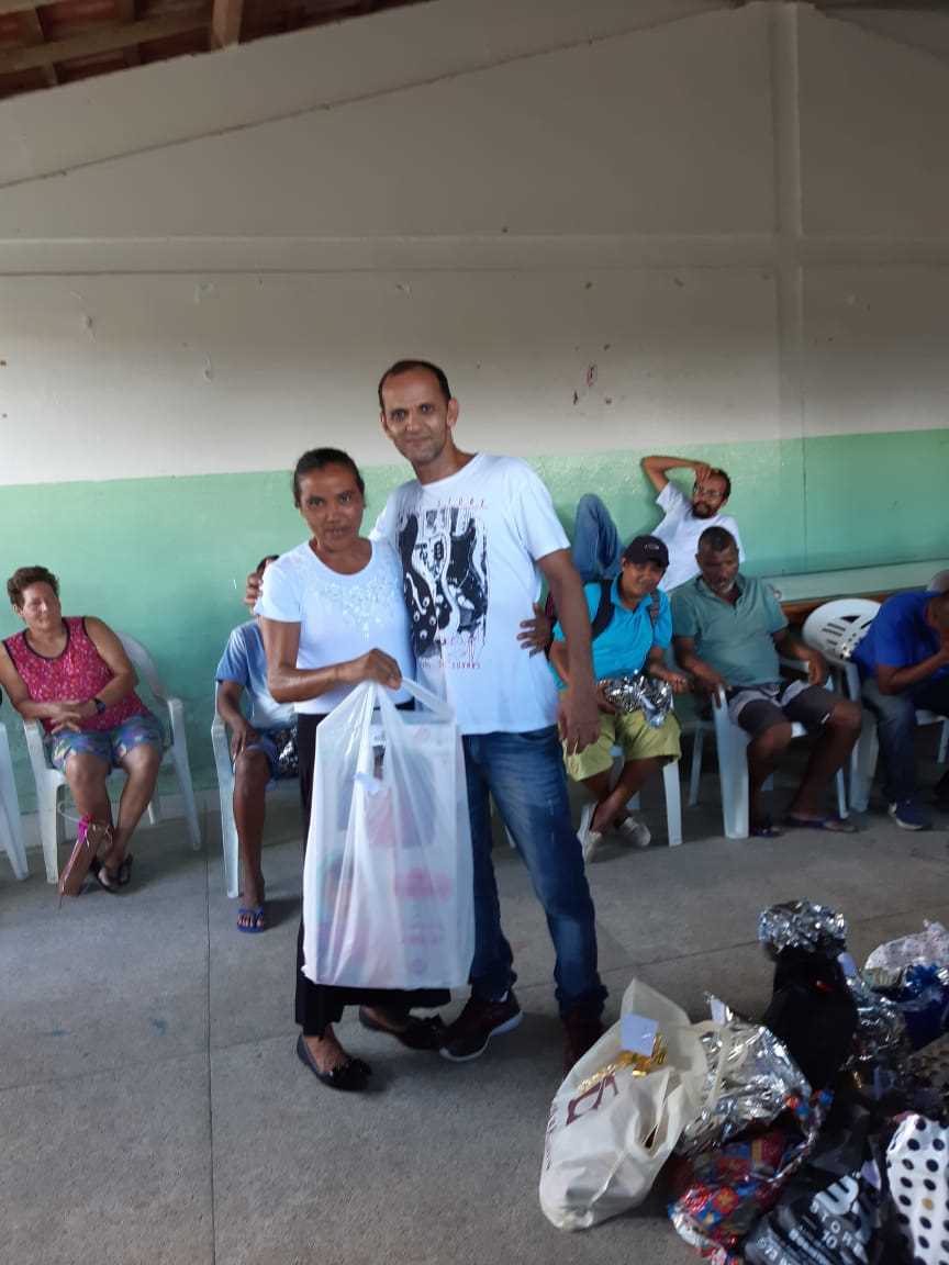 Camacã: Almoço de Natal, presentes e alegria finalizam o ano de 2019 no CAPS